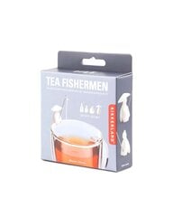 Kikkerland Tea Holder Fisherman Set - 4 gab. cena un informācija | Kafijas automāti | 220.lv