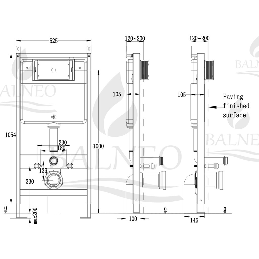 Fix-Frame SLIM NEXT WC pirmssienu uzstādīšanas sistēma cena un informācija | Tualetes podi | 220.lv