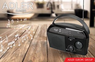 Adler AD-1119 Радио-приемник цена и информация | Радиоприемники и будильники | 220.lv
