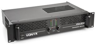 Усилитель PA Vonyx VXA-800 II 2x 400 Вт цена и информация | Домашняя акустика и системы «Саундбар» («Soundbar“) | 220.lv