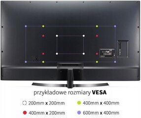 LTC LXLCD89 32-75” цена и информация | Кронштейны и крепления для телевизоров | 220.lv