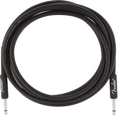 Fender Kabel Professional Series, 3M Black cena un informācija | Ģitāras | 220.lv