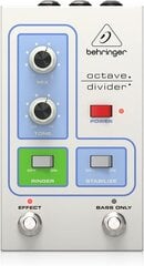 Behringer Octave Divider Classic Analog Octava Divider и Frestling Effect Pedal цена и информация | Гитары | 220.lv