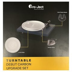 Pro-Ject DEBUT CARBON Vinilplašu piederumu komplekts - Pro-Ject Debut Carbon Upgrade Set cena un informācija | Plašu atskaņotāji | 220.lv