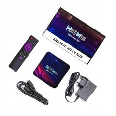 SMART BOX TV 4K H96 MAX ANDROID TV PIELIKUMS 16GB cena un informācija | Multimediju atskaņotāji | 220.lv