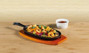 Кухонная утварь KitchenCraft World of Flavours Oriental Iron Sizzle Platter цена и информация | Особенные приборы для приготовления пищи | 220.lv