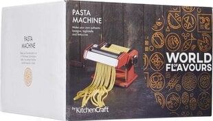 Virtualie instrumenti KitchenCraft WOF no nerūsējošā tērauda: pasta izgatavošanas mašīna cena un informācija | Īpašas ierīces ēdiena pagatavošanai | 220.lv
