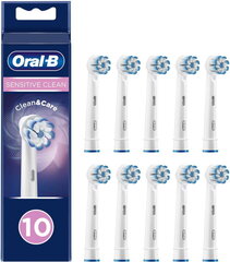 !Oral-B Sensitive Clean Sensitive цена и информация | Насадки для электрических зубных щеток | 220.lv