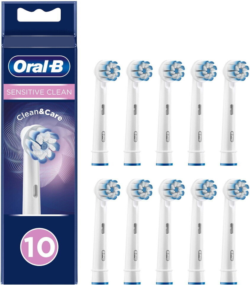 Oral-B Sensitive Clean цена и информация | Uzgaļi elektriskajām zobu birstēm | 220.lv