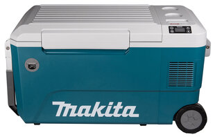 Uzlādējams pārtikas ledusskapis-sildītājs Makita CW002GZ; 18-40 V (bez akumulatora un lādētāja) cena un informācija | Auto ledusskapji | 220.lv