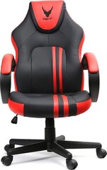 Spēļu krēsls Omega Varr Slide, melns/sarkans cena un informācija | Biroja krēsli | 220.lv