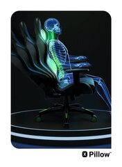 Игровое кресло Diablo Chairs X-One L, черное / зеленое цена и информация | Офисные кресла | 220.lv