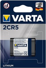 Baterijas Varta 2CR5, 6V 06203 cena un informācija | Baterijas | 220.lv