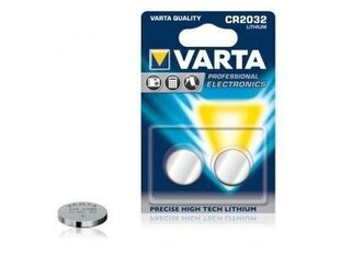 Литиевые батареи Varta CR 2032, 2 шт. цена и информация | Батарейки | 220.lv