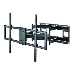 Techly pie sienas stiprināms televizors LED/LCD 60-120" līdz 120kg, izvelkams, grozāms, цена и информация | Кронштейны и крепления для телевизоров | 220.lv