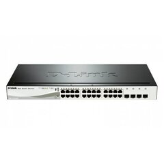 Коммутатор D-link-DGS-1210-24P/E 24 PoE 10/100/1000 цена и информация | Электрические выключатели, розетки | 220.lv