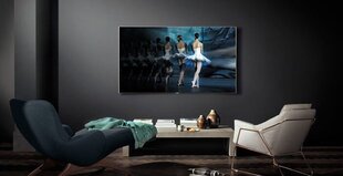 Настенный кронштейн для телевизора Techly LCD/LED, 43—90", до 70 кг, тонкий 29 мм, черный цена и информация | Кронштейны и крепления для телевизоров | 220.lv