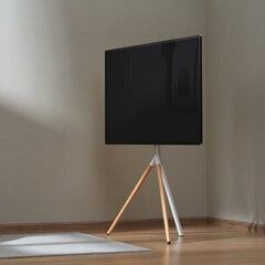 Напольная подставка для телевизора Alterzone Trio Lite Easel, черный и ореховый цена и информация | Кронштейны и крепления для телевизоров | 220.lv