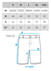 Peldkostīmi vīriešu Ombre W525 cena un informācija | Vīriešu šorti | 220.lv