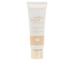 BB krēms Clarins Ladies Milky Boost Cream # 03 Makeup, 45 ml cena un informācija | Grima bāzes, tonālie krēmi, pūderi | 220.lv