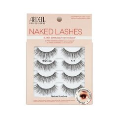 Ardell Naked Lashes 423 (4 pcs) - Mākslīgās skropstas dabiskam izskatam Black cena un informācija | Mākslīgās skropstas, skropstu atliecēji | 220.lv