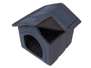 Guļvieta-būda Hobbydog Inari Dark Blue, 70x60 cm cena un informācija | Suņu gultas, spilveni, būdas | 220.lv