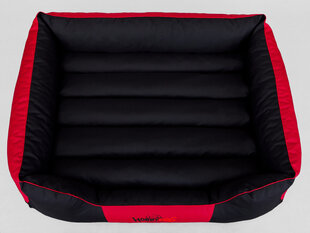 Hobbydog guļvieta Comfort XL, melna/sarkana cena un informācija | Suņu gultas, spilveni, būdas | 220.lv