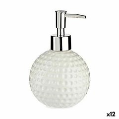 Ziepju dozators Golf Keramika Metāls Balts 12 gb. (300 ml) cena un informācija | Vannas istabas aksesuāri | 220.lv