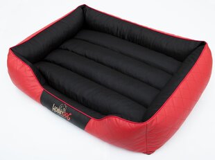Hobbydog лежак Cesarean Standart, красный/черный R2, 84x65 см цена и информация | Лежаки, домики | 220.lv