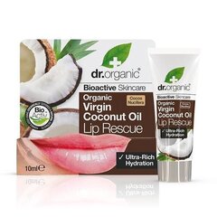 Бальзам для губ с органическим кокосовым маслом Dr. Organic, 10 мл цена и информация | Помады, бальзамы, блеск для губ | 220.lv