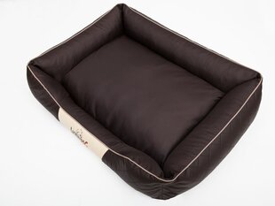 Hobbydog лежак Cesarean Perfect, коричневый R2, 84x65 см цена и информация | Лежаки, домики | 220.lv