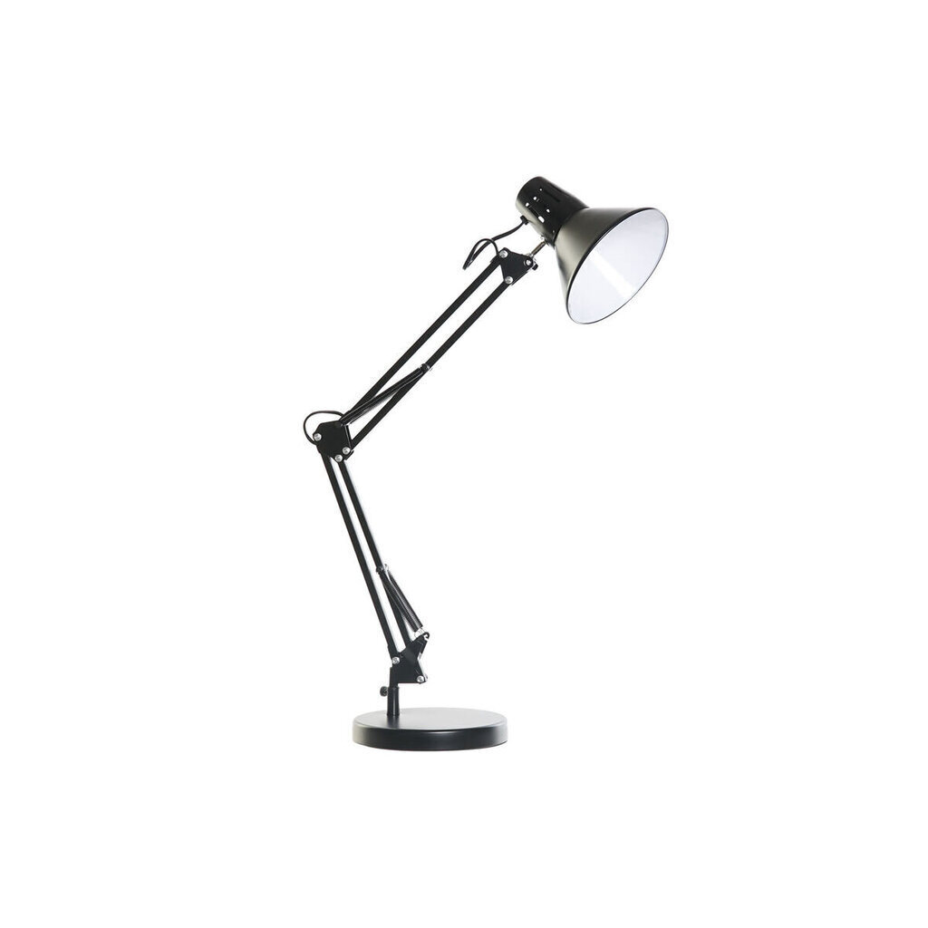 Galda lampa DKD Home Decor 22 x 39 x 69 cm Melns Metāls 220 V 50 W cena un informācija | Galda lampas | 220.lv