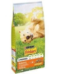 Purina Friskies Balance ar vistu, 15 kg cena un informācija | Sausā barība suņiem | 220.lv