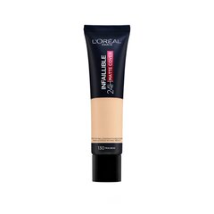 Grima pamats L’Oreal Paris Infallible Matte Cover 130 True Beige, 30ml cena un informācija | Grima bāzes, tonālie krēmi, pūderi | 220.lv