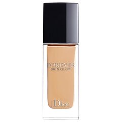 Christian Dior Forever Skin Glow тональный крем 30 мл, 3WP Warm Peach цена и информация | Пудры, базы под макияж | 220.lv