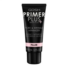 Grima bāze Gosh Primer Plus+ Pore &amp; Wrinkle Minimizer 30 ml, 006 цена и информация | Пудры, базы под макияж | 220.lv