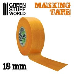 Maskēšanas lente Green Stuff World 2146, 18 mm cena un informācija | Modelēšanas un zīmēšanas piederumi | 220.lv