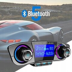 Daudzfunkcionāls auto raidītājs WIRELESS CAR KIT 2022 - 8 funkcijas vienā цена и информация | FM Модуляторы | 220.lv