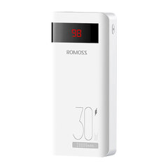Romoss Romoss Sense6PS Pro Powerbank 20000mAh, 30W (balts) cena un informācija | Elektroauto uzlādes stacijas | 220.lv