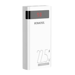 Romoss Powerbank Romoss SENSE8PF 30000mAh, 22,5W (balts) cena un informācija | Elektroauto uzlādes stacijas | 220.lv