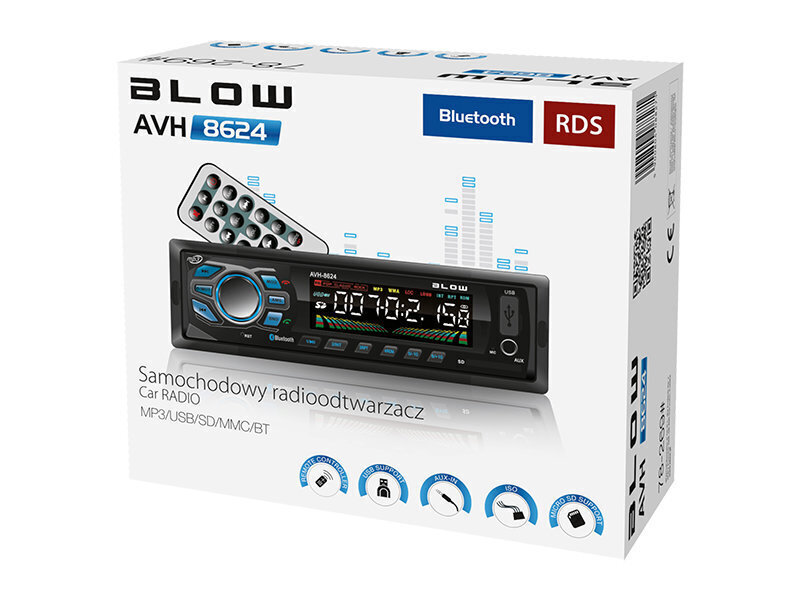 Blow AVH-8624 cena un informācija | Auto magnetolas, multimedija | 220.lv