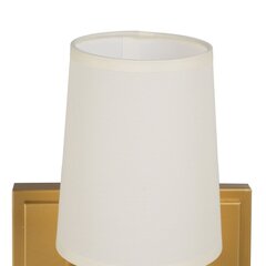 sienas Lampa 58 x 20 x 31,5 cm Sintētiska Auduma Bronza Metāls Moderns cena un informācija | Stāvlampas | 220.lv