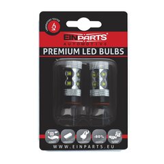 EinParts Auto LED Spuldzes P13W 6000K CanBus 12V - 2 gb. cena un informācija | Auto spuldzes | 220.lv