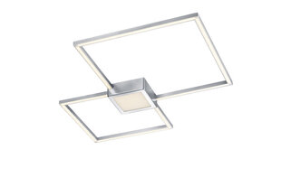 LED griestu lampa Hydra, 65 x 65 cm, matēta niķeļa/balta, satur 28 W, 2600 lm spuldzes cena un informācija | Griestu lampas | 220.lv