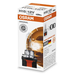 Автомобильная лампа Osram 64176 H15 12V 55W цена и информация | Автомобильные лампочки | 220.lv