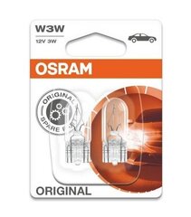 Автомобильная лампа OS2821-02B Osram OS2821-02B W3W 3W 12V (2 Предметы) цена и информация | Автомобильные лампочки | 220.lv