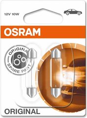 Automašīnas spuldze OS6411-02B Osram OS6411-02B C10W 12V 10W cena un informācija | Auto spuldzes | 220.lv