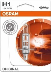 Автомобильная лампа Osram 64150-01B H1 12V 55W цена и информация | Автомобильные лампочки | 220.lv