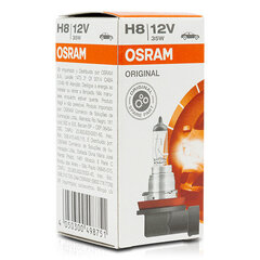 Автомобильная лампа Osram 64212 H8 12V 35W цена и информация | Автомобильные лампочки | 220.lv