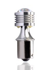 LED spuldze M-Tech LB811W 12-24V BA15S, balta cena un informācija | Auto spuldzes | 220.lv